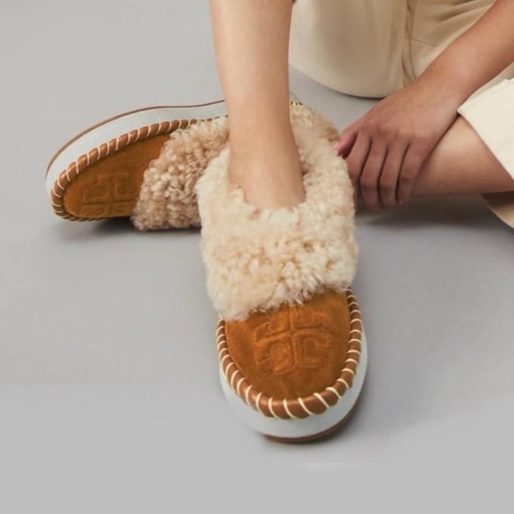Tory Burch Shearling Slipper